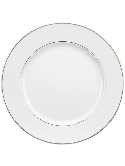 Christofle Albi Porcelain Dinner Plate (26cm) In Weiss