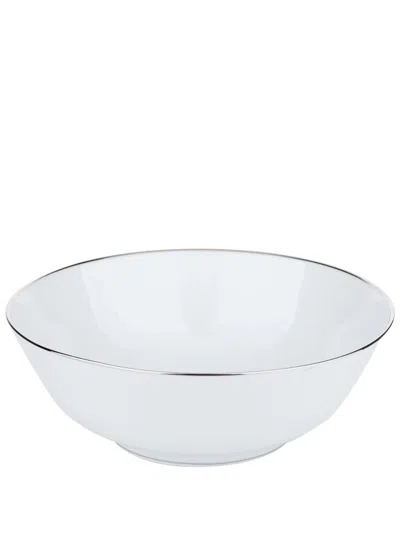 Christofle Albi Salad Bowl In White