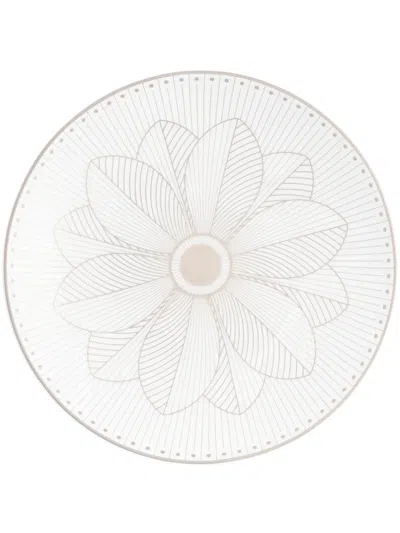 Christofle Malmaison Imperiale Porcelain Bread Plate In White