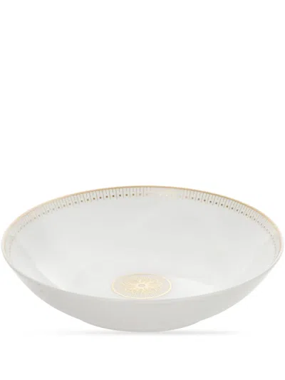 Christofle Malmaison Impériale Porcelain Soup Bowl In White