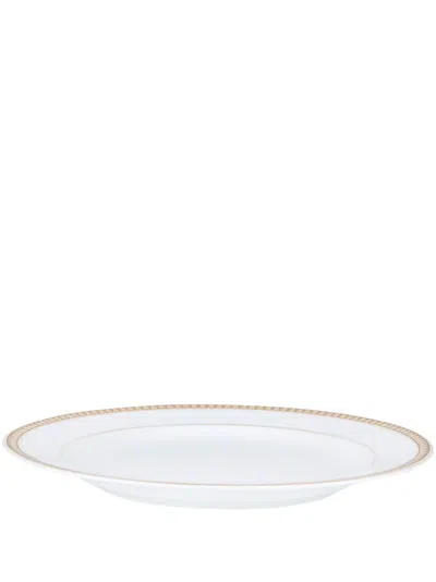 Christofle Malmaison Salad Plate In Weiss