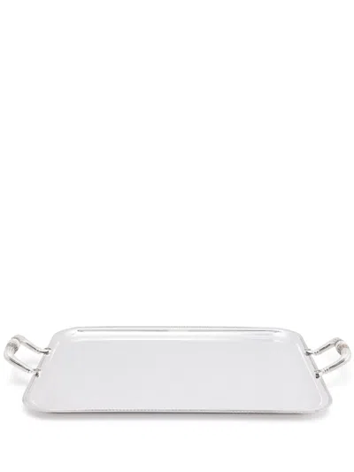 Christofle Malmaison Silver-plated Rectangular Tray