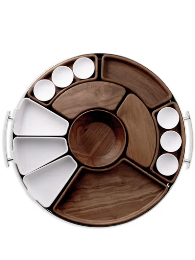 Christofle Mood Asia Tray In White