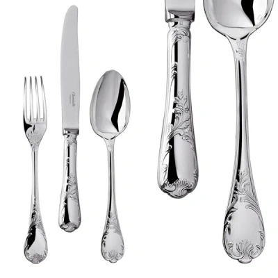 Christofle Silver Plated Marly Salad Serving Fork 0038-083