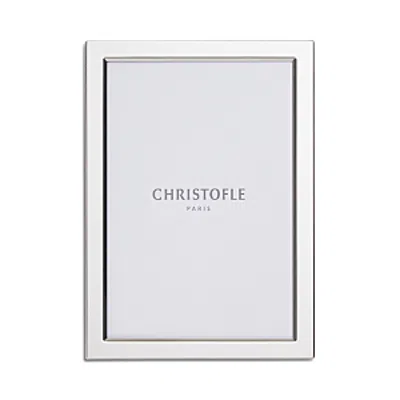 Christofle Uni Silverplated Photo Frame, 4 X 6