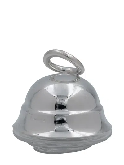 Christofle Vertigo Silver-plated Individual Butter Dish In Silber