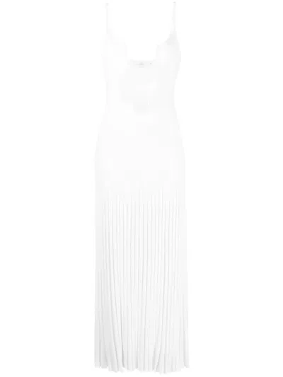 Christopher Esber Salacia Wired Maxi Dress In White