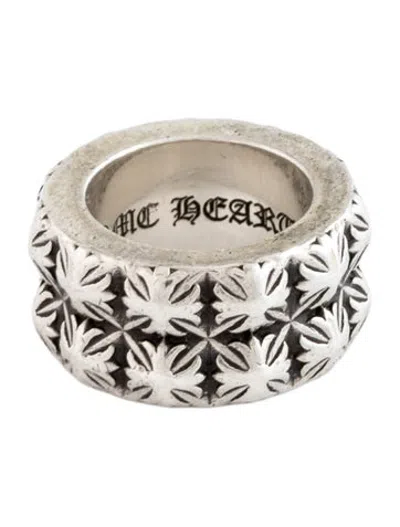 Pre-owned Chrome Hearts Double Pete Punk Ring In Multicolor