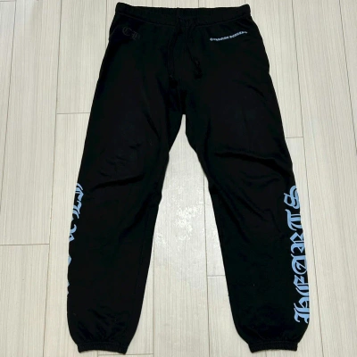 Pre-owned Chrome Hearts Sweatpants In Black