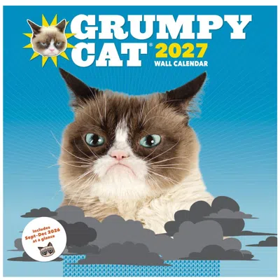 Chronicle Books Grumpy Cat 2027 Wall Calendar