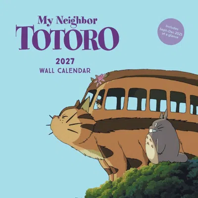 Chronicle Books My Neighbor Totoro 2027 Wall Calendar