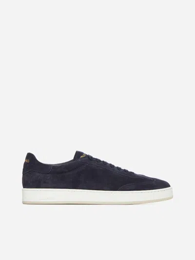 Church's Largs Suede Sneakers In Navy
