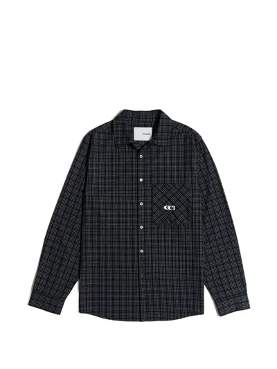 Ciaran Cc1 Grid Check Shirt In Blue