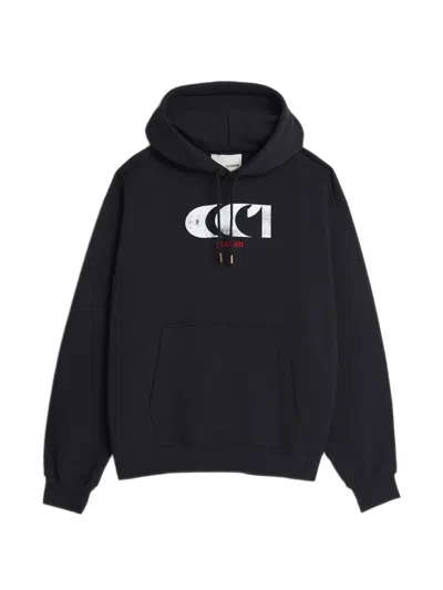 Ciaran Cc1 Logo-print Hoodie In Black