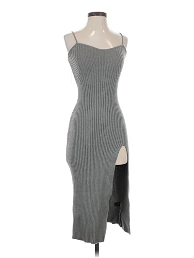 Pre-owned Cider Cocktail Dress In Gray