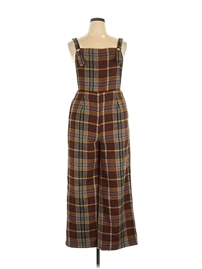 Pre-owned Cider Jumpsuit In Brown