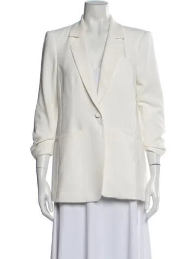 Pre-owned Cinq À Sept Blazer In Neutrals