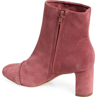 Cinq À Sept Peyton Block Heel Bootie In Brown
