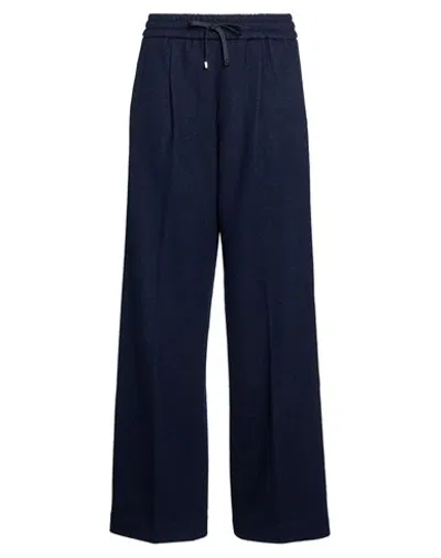 Circolo 1901 Woman Pants Midnight Blue Size 6 Wool