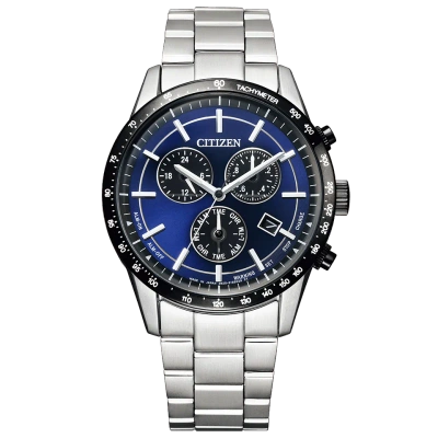 Pre-owned Citizen Collection, Watch, Bl5594-59e Black, Bl5496-96l Blue, Stainless Steel.