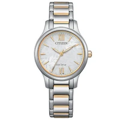 Pre-owned Citizen Lady "solar" Watch | Em0895-73a | Free Express Shipping