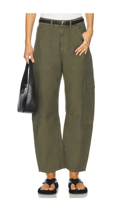 Citizen Of Humanity Marcelle Cargo In Green