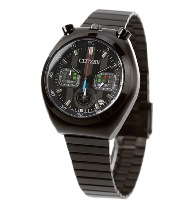 Pre-owned Citizen Star Wars Darth Vader Watch Chronograph Unisex Date Indicator An3669-52e