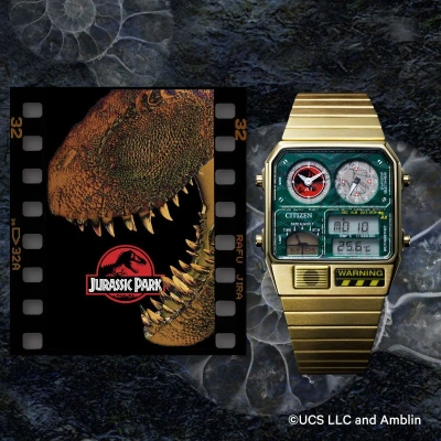 Pre-owned Citizen Universal Studios× Jurassic Park Watch Limited To 200 Jg2132-66w