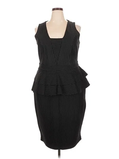 Pre-owned City Chic Cocktail Dress In Black