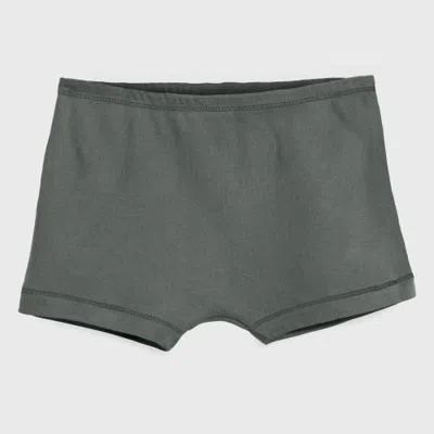 City Threads Girls Soft Cotton Boyshort Underwear (toddler, Little Kid, Big Kid) In Gray