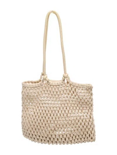 Pre-owned Clare V Tote In White