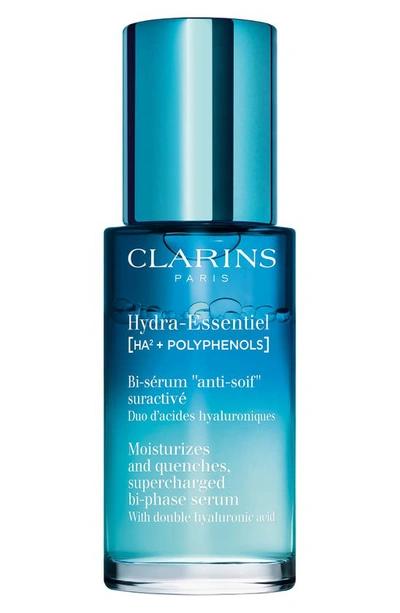 Clarins Hydra-essentiel Bi-phase Face Serum With Double Hyaluronic Acid, 1 Oz. In No Color