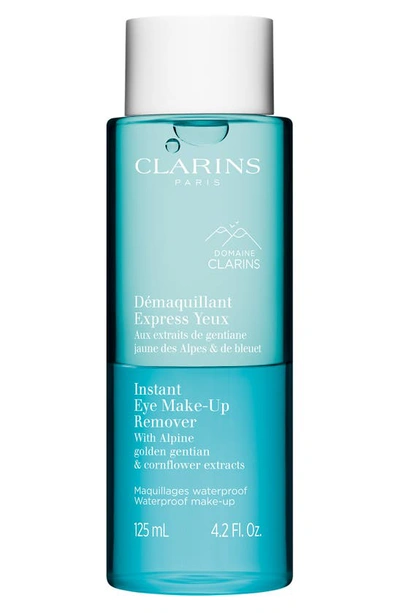 Clarins Instant Bi-phase Eye Makeup Remover, 4.2 oz In White