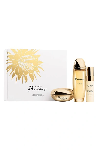 Clarins Precious Age-defying Discovery Set In White