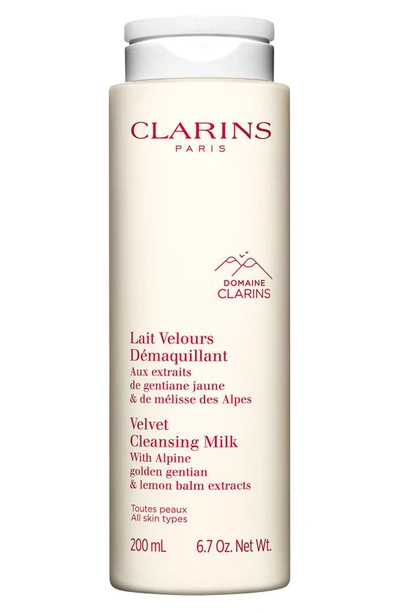 Clarins Velvet Hydrating Cleansing Milk, 6.7 oz In White