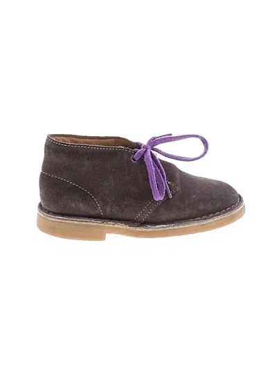 Pre-owned Clarks Kids' Boots In Purple