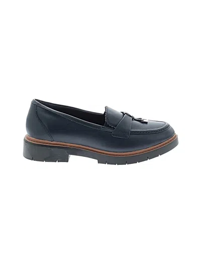 Pre-owned Clarks Flats In Blue