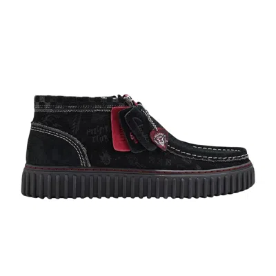 Pre-owned Clarks Stranger Things X  Torhill Hi 'hellfire Club - Black' | Men's Size 9