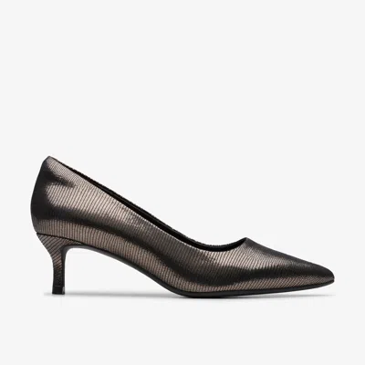 Clarks Zarey Court Metallic In Multi