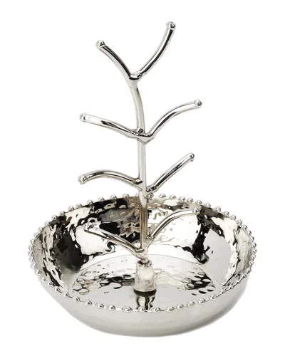 Classic Touch Ring And Jewelry Holder With Beaded Design