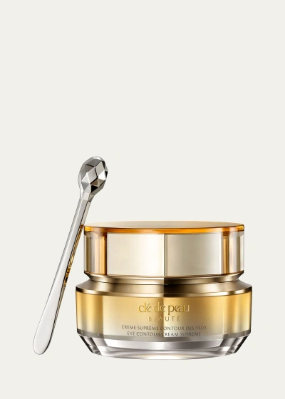 Clé De Peau Beauté Eye Contour Cream Supreme, 0.5 Oz. In White