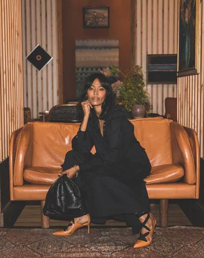 Cleobella Briar Midi Dress In Black
