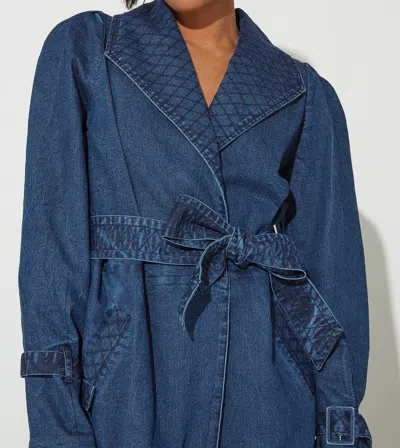 Cleobella Cara Trench In Indigo