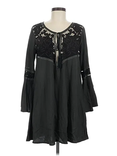 Pre-owned Cleobella Casual Dress In Black