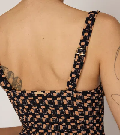 Cleobella Dahlia One Piece In Multicolor (checker)