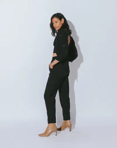 Cleobella Everett Blouse In Black / Yellow / Ivory