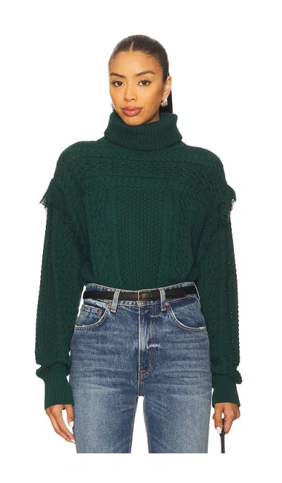 Cleobella Haven Sweater In Green