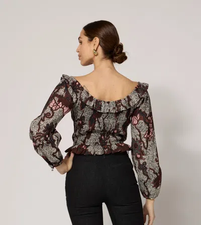 Cleobella Hildy Blouse In Aurora