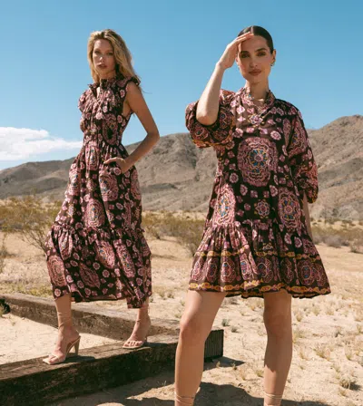 Cleobella Indira Ankle Dress In Cassia Print