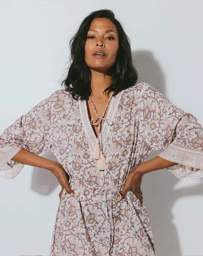 Cleobella Isla Kaftan In White